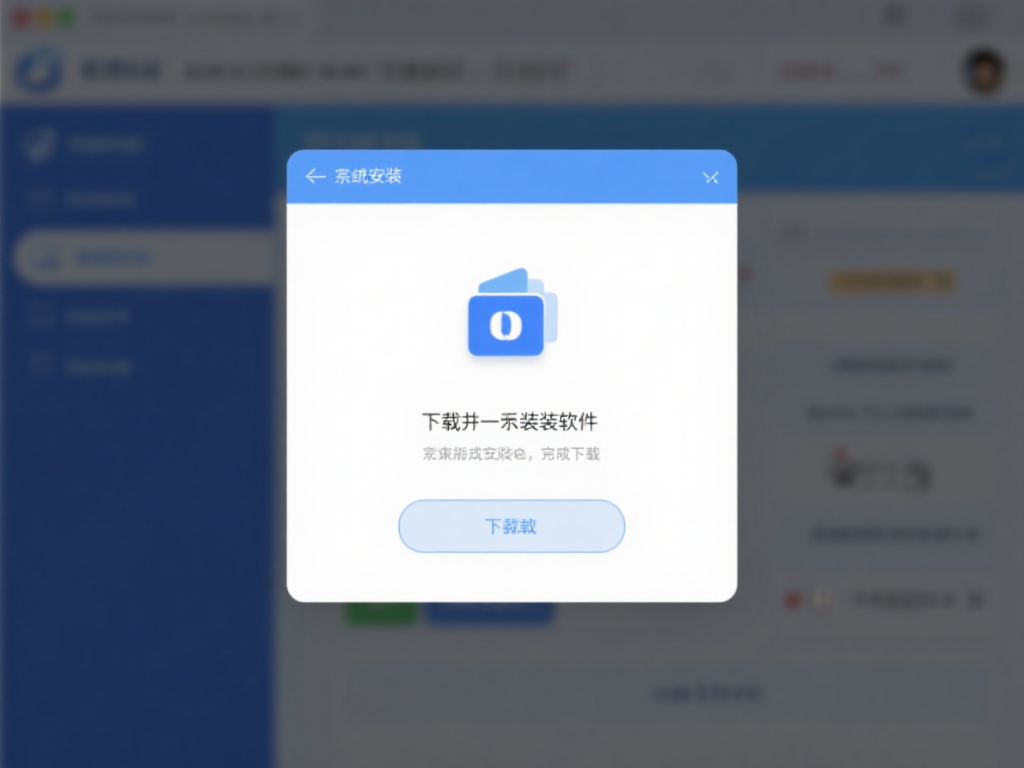 下载并安装软件
点击下载后，系统会自动生成安装包