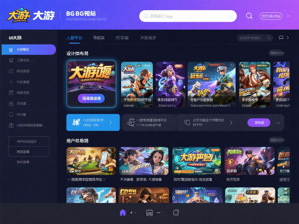 二、界面设计与用户体验优化
大游bg视讯app网